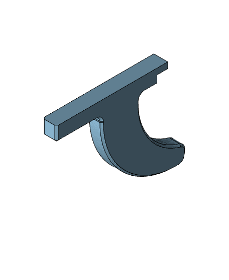 Eibos Easdry Replacement Door Finger Pull 3d model