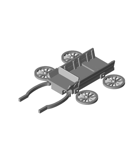 Wagon 3d model