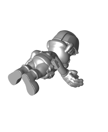 Super Mario - Maker Outfit 3d model