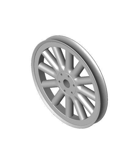 Model T Rim Coaster 3d model