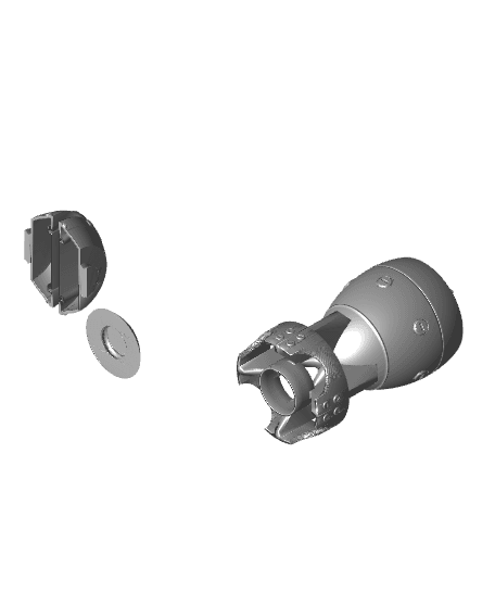 Fallout Mini Nuke Deck Box.3mf 3d model