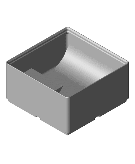 FreeCAD Gridfinity Parametric Storage Bin 3d model