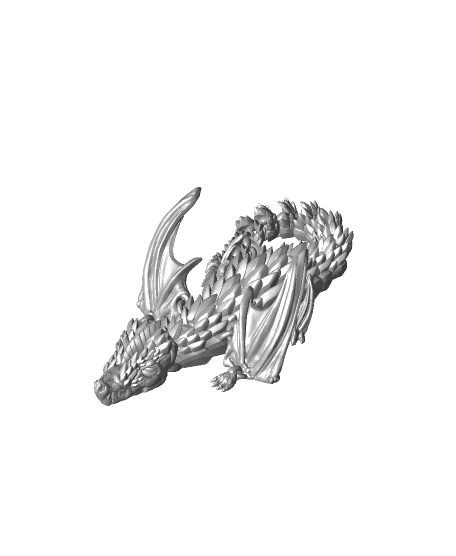 Scaled Dragon  3d model