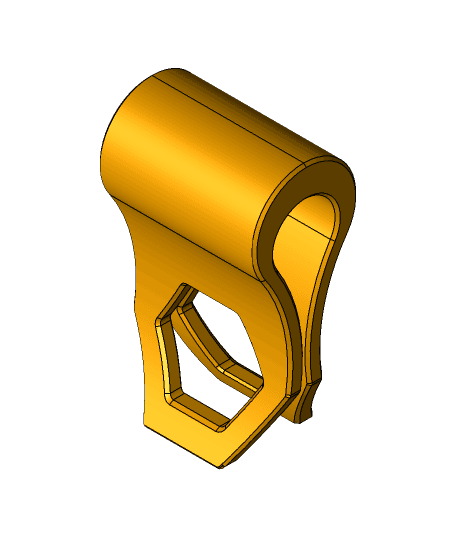 Large Bag Clip 3d model