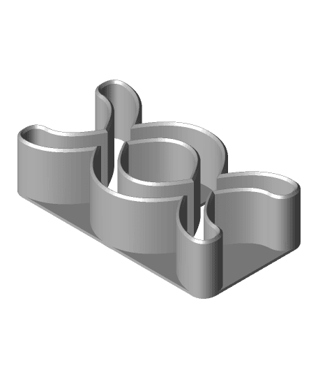 Archaea Cookie/Donut Cutter 3d model