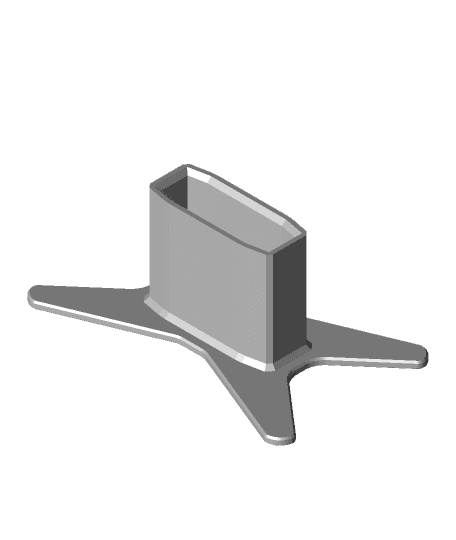 Nerf magazine stand XL 3d model