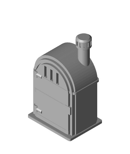 fhw_ Fancy portable toilet v1.5 hollow.stl 3d model