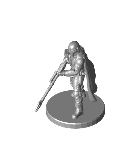 mandoriflelowbase.stl 3d model