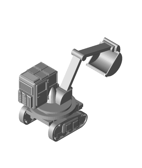 FHW: THE small Digger 3d model