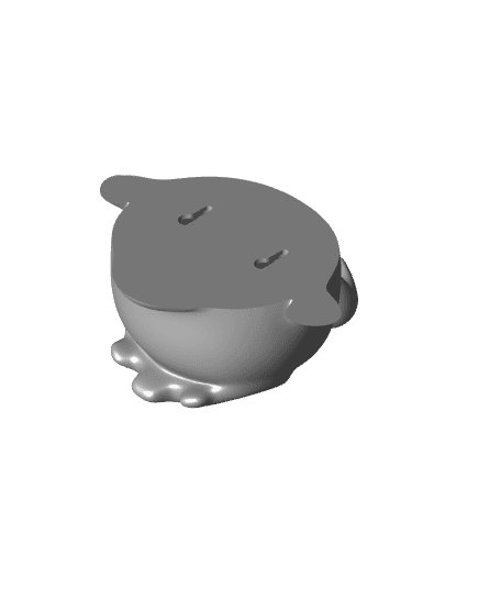 Wall Mounted Duskull 3d model