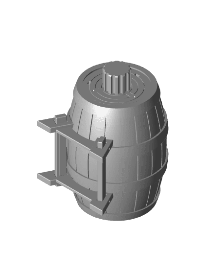 Print-in-Place Twisty Puzzle Box - Difficult Barrel 3d model