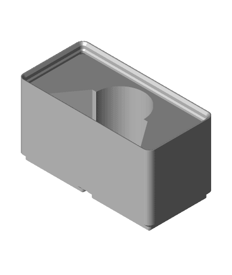 Gridfinity Utility Knife Razor Blade Holder 3d model