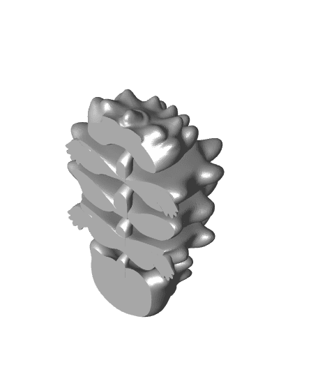 M3D - Flexi Baby Hedgehog 3d model