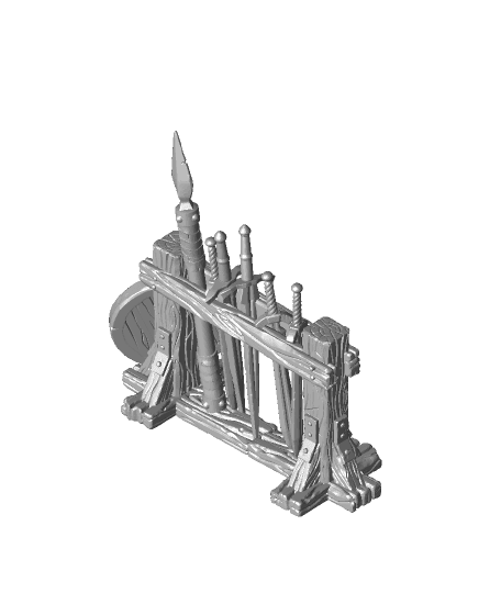 Weapon Racks 3d model