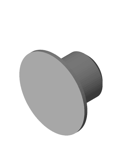 Ikea Cupboard Plug 3d model