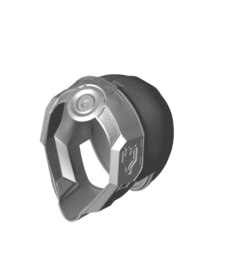 Helldivers 2 Helmet - B-01 Tactical - 3D Print Files 3d model