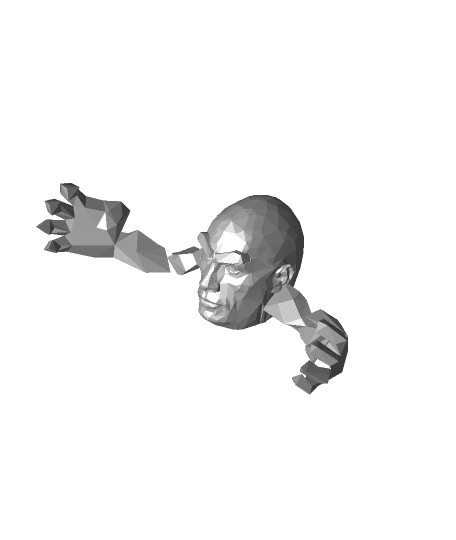 Georock (The Rock + Geodude) 3d model