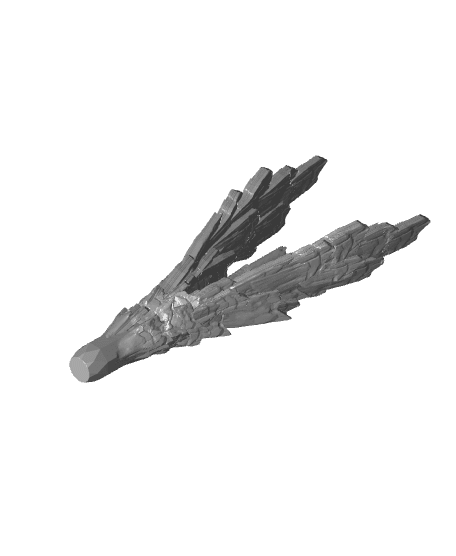 Planar Tuning Fork - Abyss 3d model