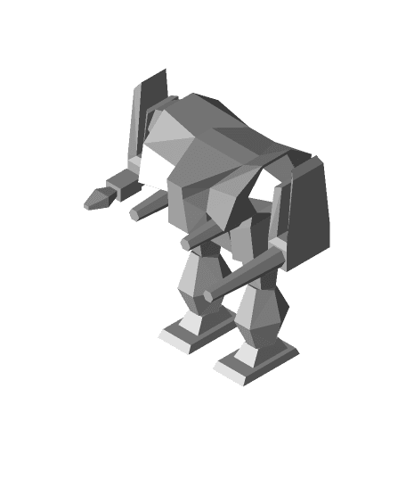 Mechwarrior 2 Mech Models 3d model