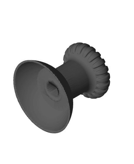 Alpakka Ridge Thumbstick Variant 3d model