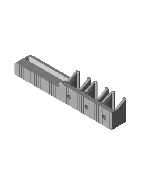 Spatula & brush holder.stl 3d model