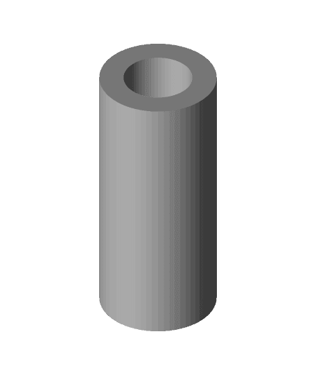 B Series Upper Timing Cover Spacer 3d model