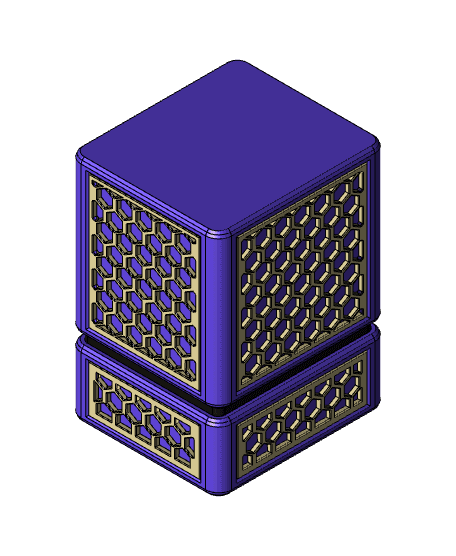 EDH Tower Deck Box 3d model