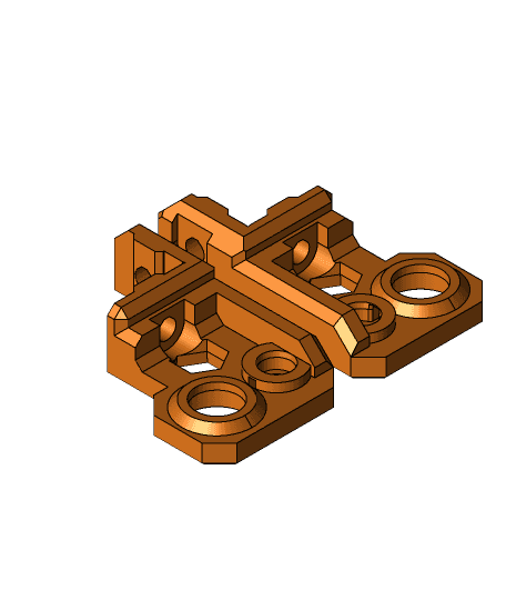 Z Top with 688 Bearings for Prusa i3 MK3 Full Bear Upgrade 2.0 3d model