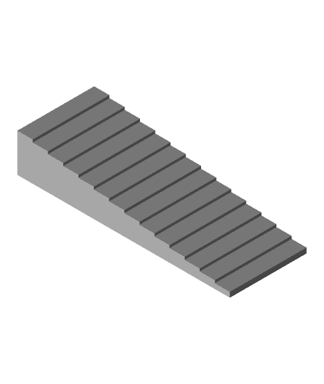 Long staircase 3d model