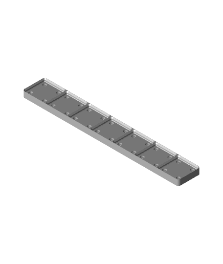 Weighted Baseplate 1x7.stl 3d model