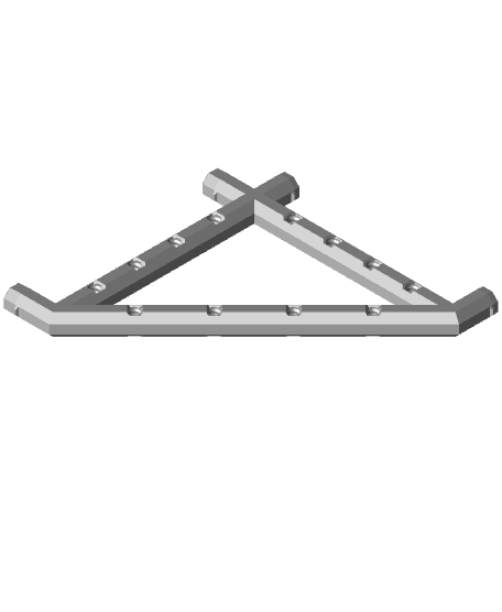 6x6 Push-Fit Bracket 3d model