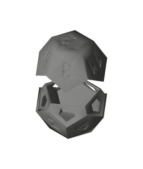 Snappy Dodecahedron Box 3d model