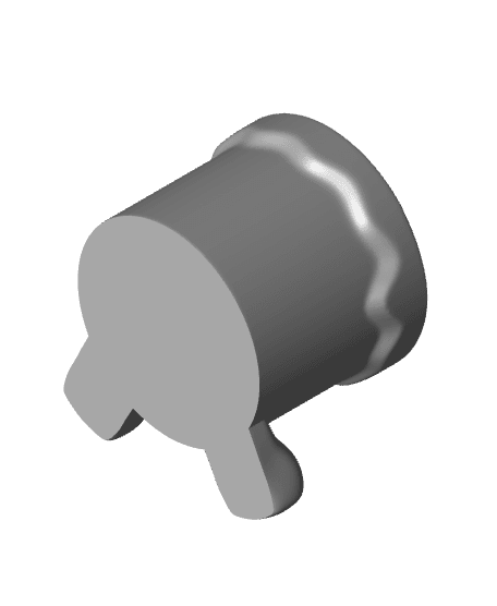 Cartoon Guy Planter 3d model