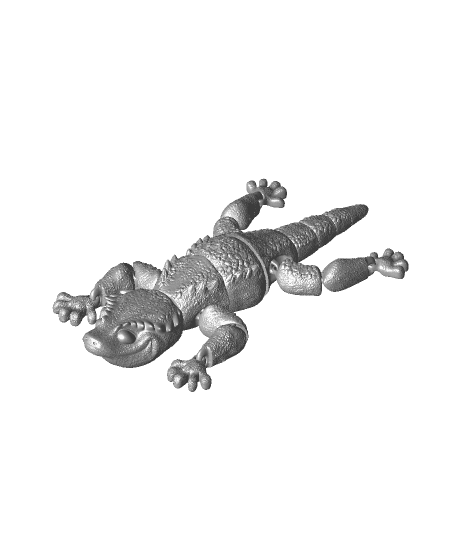 Flexi Spikey Lizard 3d model