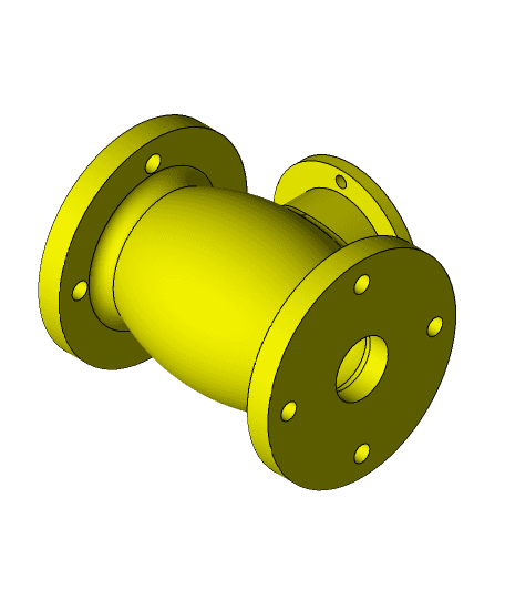 body stop valve.SLDPRT 3d model