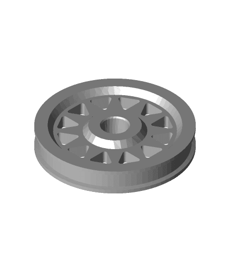 General Purpose Wheel 12cm (Dia) 3d model