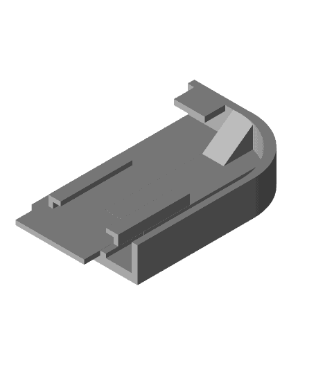 Sony Walkman WM-FX290W battery door.stl 3d model