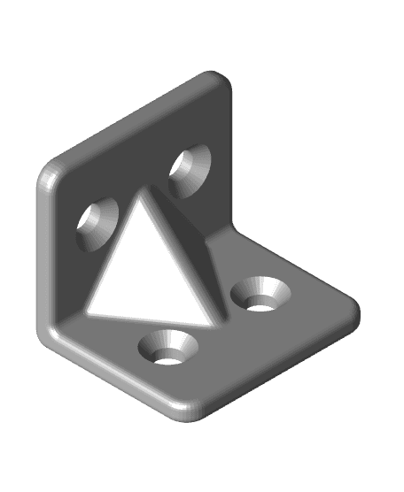 25х25х30 angle bracket 3d model