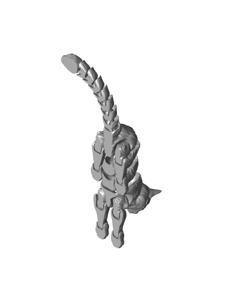 Flexi Cat 3d model