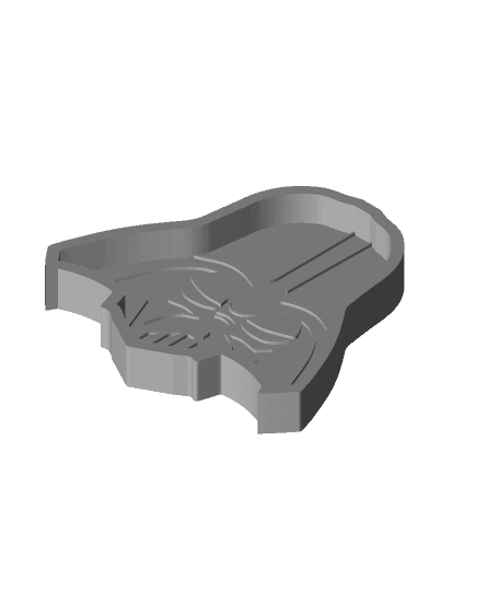 Darth Vader Coin Dump Tray 3d model