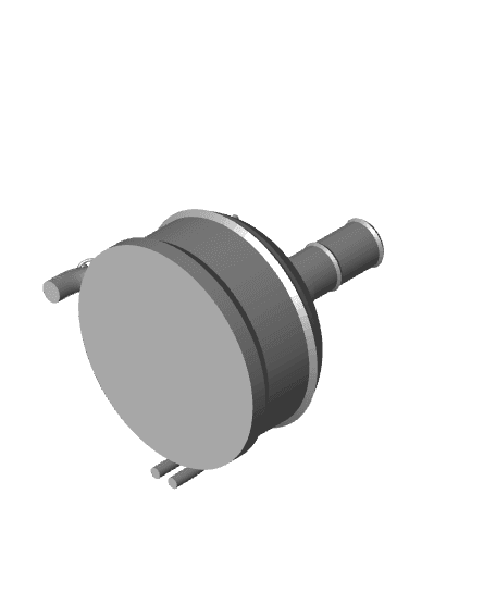 Retro brewing kettle 3d model