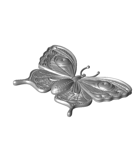 Butterfly Wall Art -Eyes 3d model