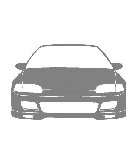 Honda EG Keychain 3d model