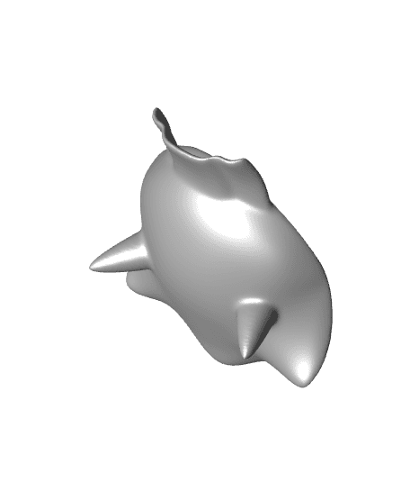 Shellder Pokemon - Multipart 3d model