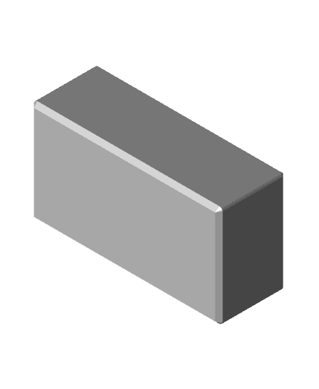 Disposable Safety Razor Blade Box 3d model