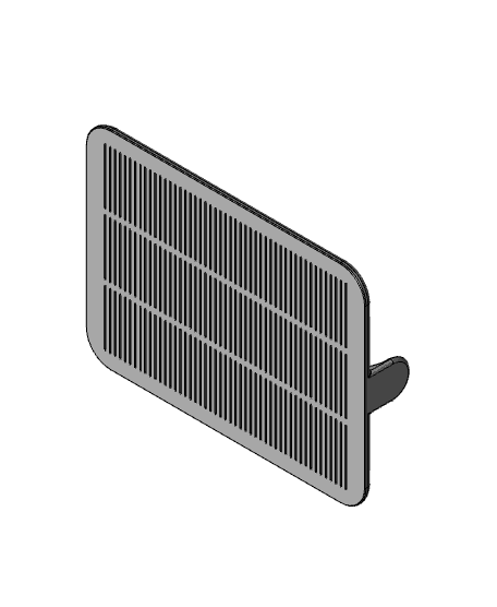 Microgreens hydroponic tray 3d model