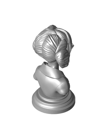 Carrie Fisher Bust 3d model