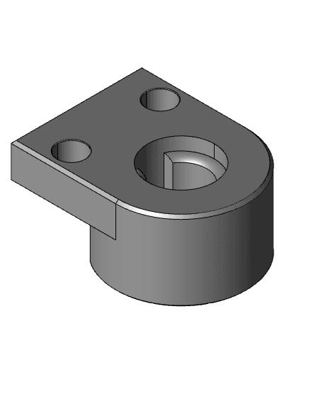 Tapping ARM - GT12 tightening fixture 3d model