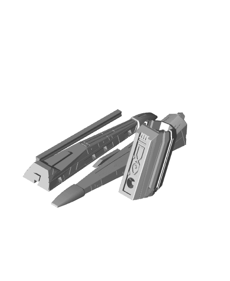 X-Wing Kit (No Support, No AMS, No Glue) 3d model