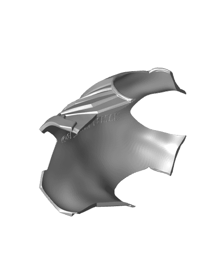 Red Hood Chest Piece 3 3d model